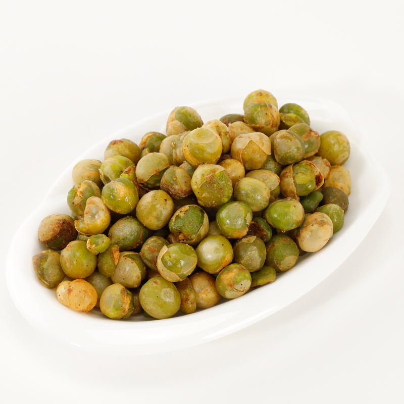 Healthy Crispy Grain Fried Green Beans Chinese Snacks in Bag Packaging Nutritious Foods