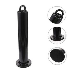 VIGFIT Système de <span class=keywords><strong>poulie</strong></span> à câble réglable avec support d'haltères 25mm Home Gym Attachement pour musculation Exercices d'haltérophilie - Product Image 2