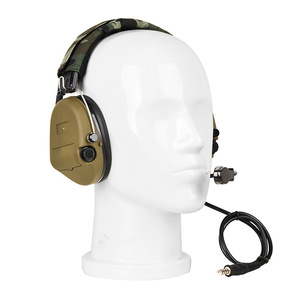Auriculares Walkie Talkie con Cancelación de Ruido Ambiental, Resistentes al Polvo, para Aviación, Ciclismo, Carreras, Uso Intensivo, K M - Product Image 2