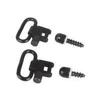 Adaptateur de fixation rapide QD pour sangle de 1 pouce en alliage de zinc avec kit de vis pour sports de plein air