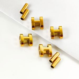 Thép không gỉ <span class=keywords><strong>End</strong></span> mũ cho dây vòng đeo tay trượt Clasp mạ Vàng Ajustable đồ trang sức ổ khóa và móc cài đối với trang sức làm - Product Image 3