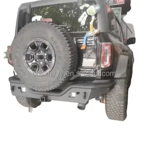 LED arka çelik tampon/otomatik tampon kullanımı 22 Ford Bronco çelik arka tampon modifikasyonu için