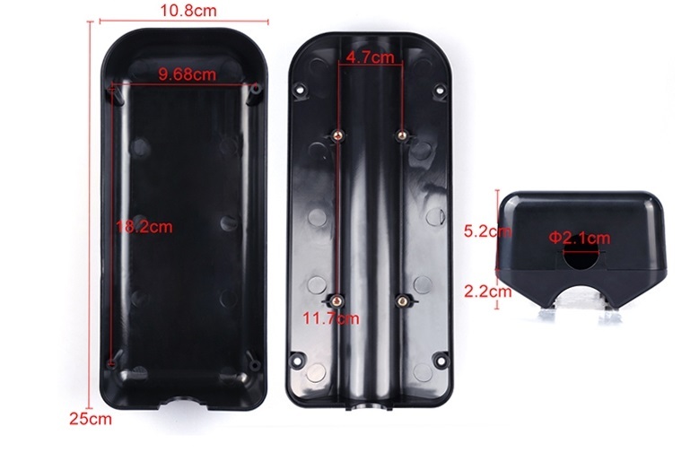 Boîte/sac de contrôleur de vélo électrique, Kit de Conversion de boîtier de contrôleur de vélo électrique, boîte/sac de contrôleur de grande/petite taille, contrôleur de vélo électrique
