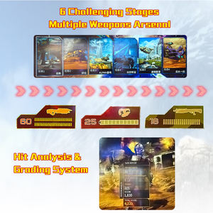 Neuer Münzbetriebener <span class=keywords><strong>Arcade</strong></span>-Videosimulator Halo Fireteam Raven – 4-Spieler-Schießspielautomat - Product Image 2