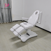 Meubles de salon de beauté modernes, table de massage électrique de luxe blanche, SPA, tatouage, esthéticienne, soin du visage, lit à jambes séparées, lit pour les cils