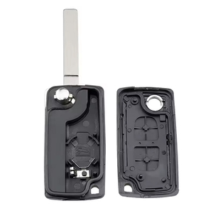 2 nút từ xa lật vỏ chìa khóa cho Peugeot 107 207 307 307S 308 407 607 <span class=keywords><strong>Citroen</strong></span> C2 C3 <span class=keywords><strong>C4</strong></span> C5 C6 C8 xsara <span class=keywords><strong>Picasso</strong></span> berlingo ce0536 - Product Image 2