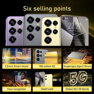 2024 Vente chaude <span class=keywords><strong>Pas</strong></span> <span class=keywords><strong>Cher</strong></span> Prix 5G Smart Island Capsule Écran Smart Phone Empreintes Digitales Déverrouillage Reconnaissance Faciale Téléphone Mobile - Product Image 6