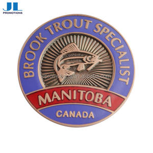 Custom rosa oro cubico 3D leone in metallo spilla iBadge n scatola regalo in plastica - Product Image 5