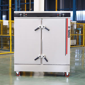 シーフードスチーマー4/6/8/10/12レストラン用インテリジェントタイミング電気ライスヌードルスチーマーキャビネット - Product Image 1