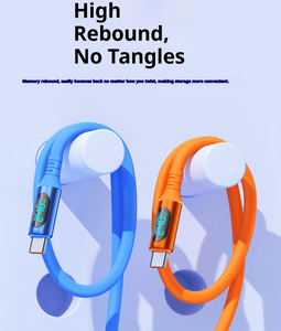 Câbles de charge rapide haute vitesse 120W USB C vers Type-C pour transfert de données, compatibles iPhone 15 16 17 Pro Max, <span class=keywords><strong>iPad</strong></span>, Samsung, Xiaomi - Product Image 3