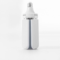 Ampoule LED en forme d'éventail pour usage résidentiel en gros, 45 W, lumière blanche, économie d'énergie
