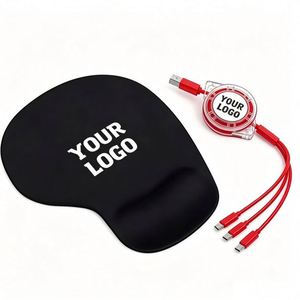 Factory Wholesale Custom Logo <b>Mouse</b> Pad Promotion Business Office Gift Desk Mat Rubber PVC Printing Logo Wrist Rest Eva Mousepad - Product Image 1