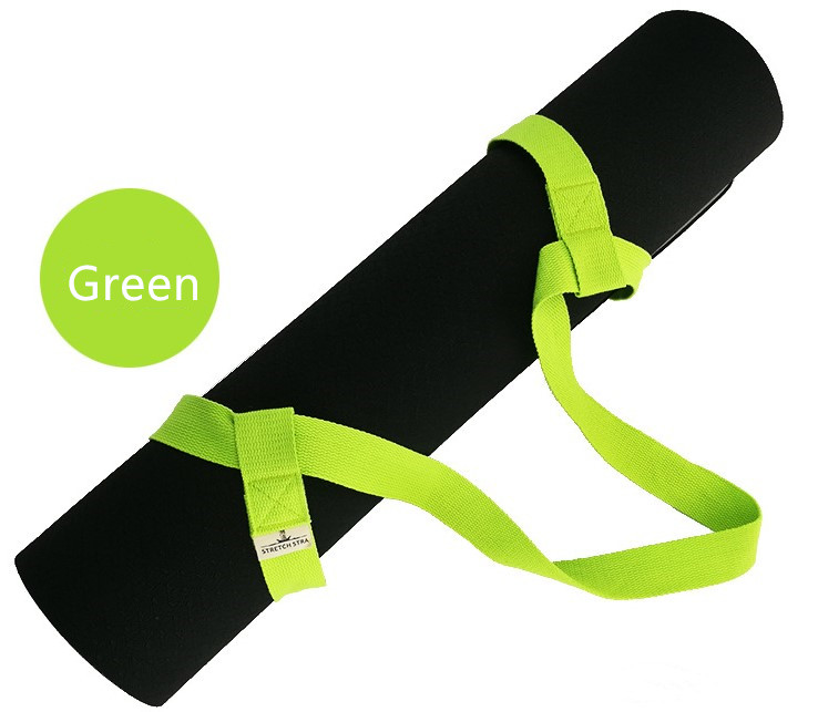 Adjustable Cotton Carry Strap for Yoga Mat YOGASTO