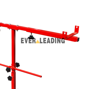 Outils de réparation de carrosserie automobile, support de peinture en T réglable en métal avec roulettes de 6 pouces pour la réparation de portières, capots et <span class=keywords><strong>pare</strong></span>-chocs de voitures - Product Image 4