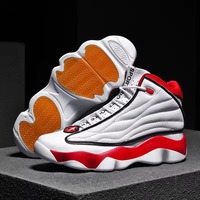 Sneakers de basket-ball de luxe pour hommes, style streetwear, à semelle épaisse, design de créateur