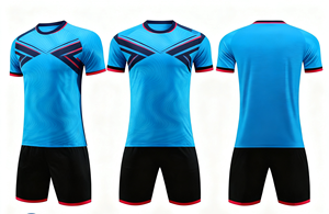 2025 yeni sezon erkek futbol eşofman: özel ad/Logo, çabuk kuru nefes alabilir ayarı, takım kullanımı ve OEM - Product Image 2