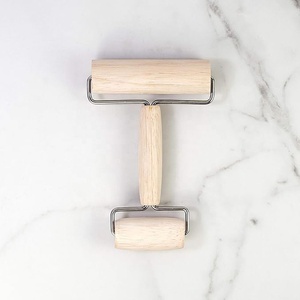 Đôi bột con lăn bền rubberwood cán <span class=keywords><strong>Pin</strong></span> cho Baking & Pastry làm việc - Product Image 2