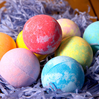 Coffret de bombes de bain aux sels et aux huiles essentielles, avec hydratant, emballage cadeau, kit de bombes de bain relaxantes pour spa à domicile