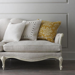 समकालीन एकल और तीन-व्यक्ति मखमल कपड़े के साथ रहने वाले कमरे की शैली ठोस लकड़ी अमेरिकी डिजाइन - Product Image 4