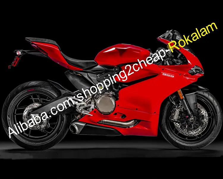 Kunden spezifische Verkleidungen für Ducati 959 1299 1299s 2015 2016 2017 Red Motorrad Aftermarket Kit Verkleidung