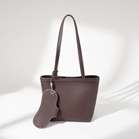 Sac fourre-tout Zenos en cuir véritable, élégant, polyvalent, résistant à l'eau, avec surpiqûres apparentes, pour porter à l'épaule, en bandoulière ou pour les trajets quotidiens