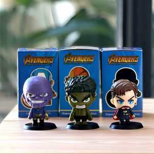Lot <span class=keywords><strong>de</strong></span> 6 figurines d'action personnalisées Q-Version <span class=keywords><strong>Super</strong></span>-héros, figurines <span class=keywords><strong>de</strong></span> héros <span class=keywords><strong>de</strong></span> film en PVC pour décoration <span class=keywords><strong>de</strong></span> gâteau et <span class=keywords><strong>de</strong></span> bureau - Product Image 4