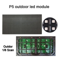 Hongwei-Módulo de Panel de pantalla Led para exteriores, pantalla Rgb Smd, 320x160, P5