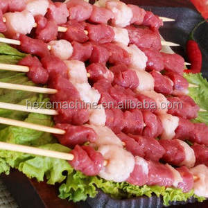 Machine de port commerciale à chaîne saucisse Satay <span class=keywords><strong>Kebab</strong></span> viande automatique en acier inoxydable <span class=keywords><strong>Snack</strong></span> Food Bbq Maker - Product Image 5