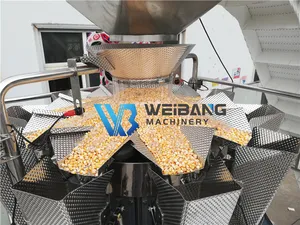 Automatic Vertical Wheat Grit Corn Couscous Packaging Machine 1kg 2kg Grain Packing Machine