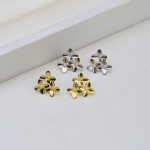 Base de Plata S925 para Pendientes de Perlas DIY 4455, Accesorios de Joyería Femenina, Soporte Vacío para Corrector de 5-6 Pulgadas - Product Image 2