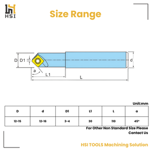 Fraise à chanfreiner à petit trou série <span class=keywords><strong>SB</strong></span>, fraise à chanfreiner et à rainurer à 45 degrés pour fraises à rainurer CNC pour plaquettes carrées SPMW - Product Image 3