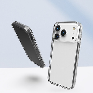 Coque de <span class=keywords><strong>téléphone</strong></span> 2-en-1 amovible en TPU+PC transparent – Design personnalisable et protection antichoc à 360° pour 17 Pro - Product Image 3