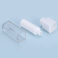 Pompe Airless personnalisée bouteille de pompe à vide Airless cosmétique de tailles mixtes bouteille de pompe Airless en plastique PCR 30ml