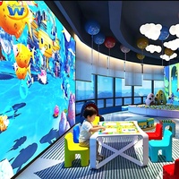 Mesa de Dibujo con Proyección Personalizable para Niños, Juego de Pintura Interactivo Inteligente con Proyección, Sistema de Creación de Arte Digital para Niños