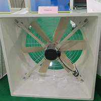 Ventilateur d'extraction de ventilation mural industriel à haut volume de 146cm 50 ''pour l'extraction de la chaleur et de la poussière en usine