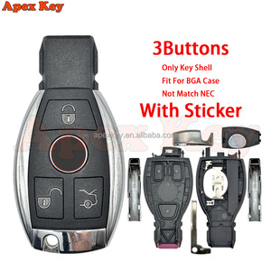 เคสกุญแจรีโมทรถยนต์แบบ BGA รุ่น FBS3/FBS4 สำหรับ Mercedes Benz A B C E S Class ไม่ได้ดัดแปลง - Product Image 2