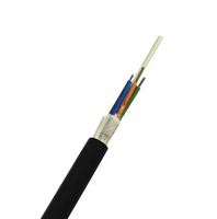 Kabel Serat Optik GYFTY 24 Non-metalik Loose Tube untuk Luar Ruangan, Kabel Serat Optik Udara G652D G657A1 G657A2