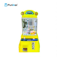 Vente en gros usine : Mini machine à poupées à monnayeur, en métal, sans fil, version anglaise, pour aires de jeux pour enfants et équipement de parc d'attractions