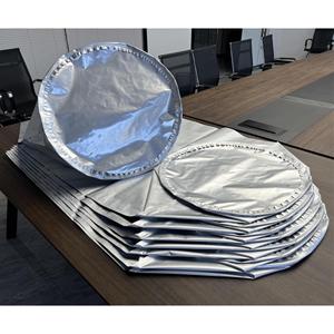 Anti Oxidation High-temperature Aluminum-<b>plastic</b> <b>Drum</b> Lined with Round Bottom Bag for Packaging of Hot Melt Adhesive Paint Etc. - Product Image 4