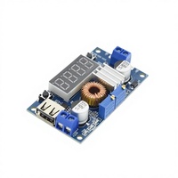 Module d'alimentation abaisseur 5A XL4015 à tension/courant constants avec affichage LED de tension et courant pour charge de batterie au lithium
