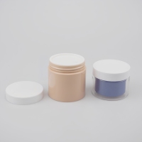 Pot vide à double paroi pour crème cosmétique visage, 30 ml et 50 ml