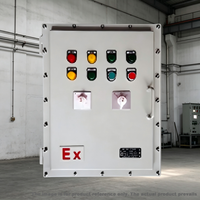 Boîte de distribution d'alimentation anti-explosion personnalisable avec voyants lumineux et interrupteurs de commande, étanche IP66
