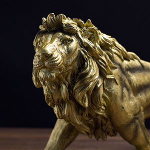 <span class=keywords><strong>Statuetta</strong></span> di <span class=keywords><strong>Leone</strong></span> Cinese in Resina da 15,35 Pollici, Ornamento Decorativo da Tavolo per Ingresso, Soggiorno, Mobile TV e Arredamento Ristorante - Product Image 3