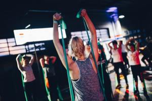 Pack <span class=keywords><strong>de</strong></span> 6 <span class=keywords><strong>bandes</strong></span> <span class=keywords><strong>de</strong></span> résistance personnalisées en latex naturel antidérapantes et écologiques pour le yoga, le <span class=keywords><strong>fitness</strong></span> et les exercices <span class=keywords><strong>de</strong></span> stretching - Product Image 4