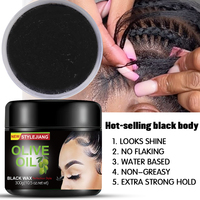 Gel capillaire 2026 pour cire capillaire à l'huile d'olive noire pour usage quotidien Gel cire pour dos