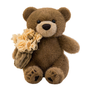 ตุ๊กตาหมีดอกไม้ขนาด 30 ซม./40 ซม./50 ซม. ทำจากผ้าฝ้าย PP ของขวัญวันวาเลนไทน์/วันเกิด บรรเทาความเครียด - Product Image 6