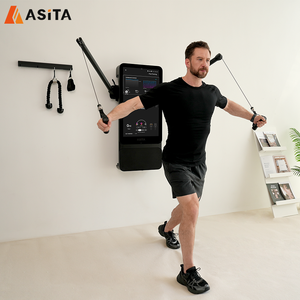 Nuevo Producto: Máquina de Gimnasio Multifuncional Asita H Smith, Montada en la Pared, con Tecnología de IA, Ajuste Automático de Resistencia, para Entrenamiento en Casa - Product Image 5