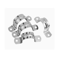 Collier de serrage de tuyau de type U SS304 avec pince de selle en forme de U à deux trous pince de selle à double trou