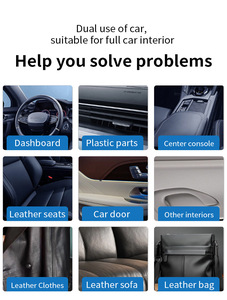 Kit Professionale X9 per la Cura dell'Auto: Prodotti per la <span class=keywords><strong>Pulizia</strong></span> Interna, Cera Liquida e Shampoo Lucidante da 200ml Inclusi - Product Image 4