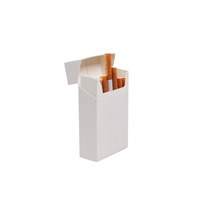 Boîtes à cigarettes personnalisées vierges, fournisseur de boîtes à cigarettes plates, emballage en papier pour boîtes à cigarettes